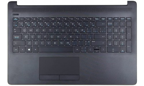 L20387-DB1 HP TOP Cover With Keyboard Jet Black For 15-DA0001CA 15-DB00 Notebook
